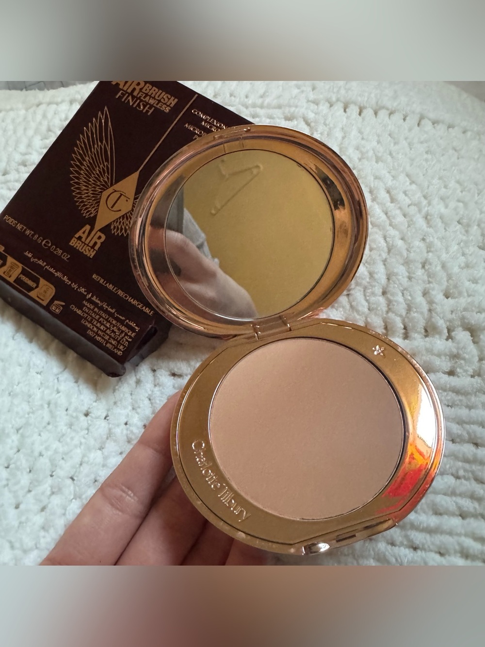 Charlotte Tilbury Airbrush Flawless Finish Powder in Shade 3 Tan